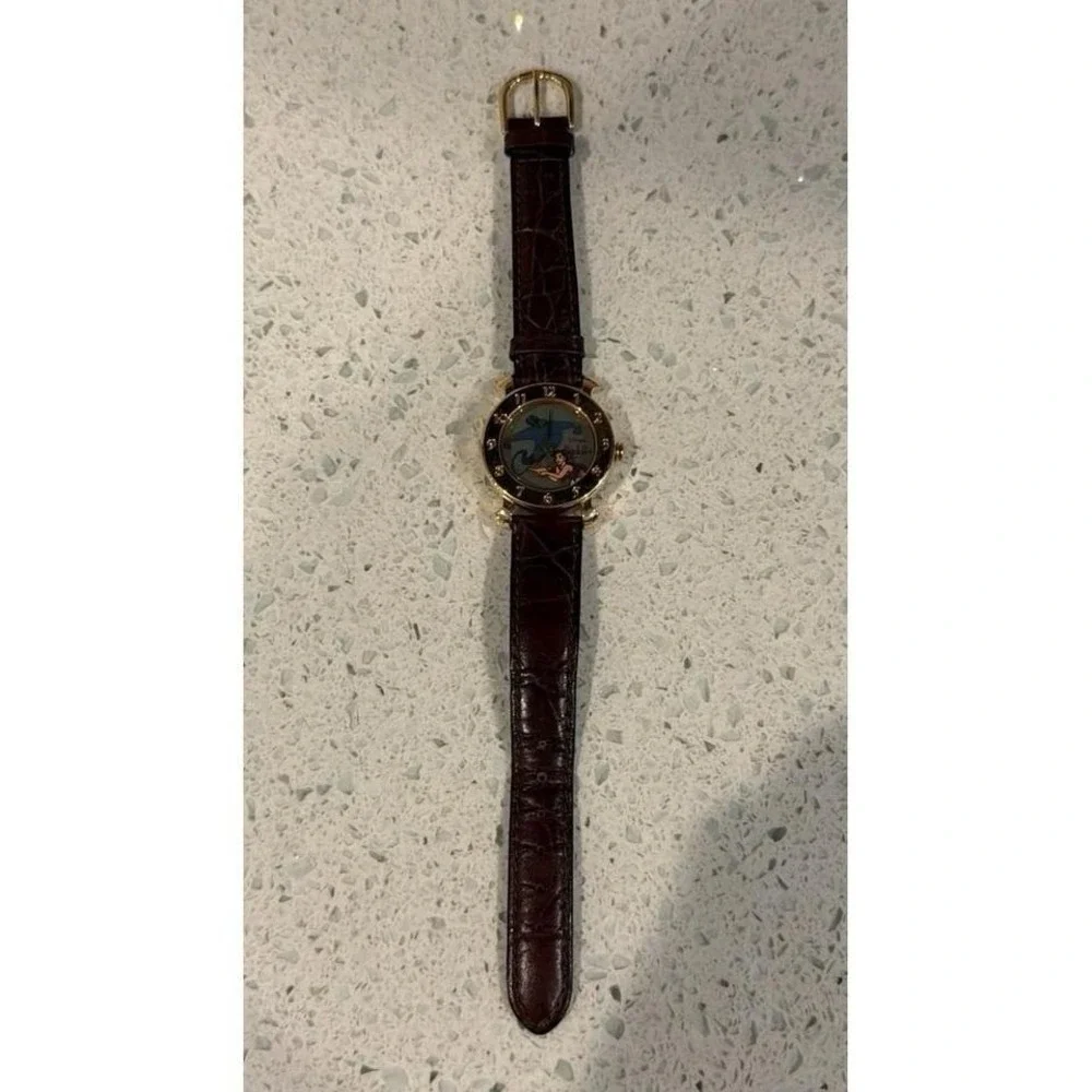 Disney Aladdin Watch Rotating Second Hand Genie‎ Dial